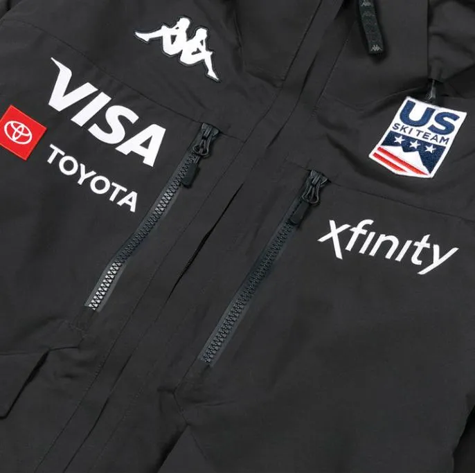 2022 6Cento 602T US Ski Jacket 8211 Navy MenWomen Kappa Jackets