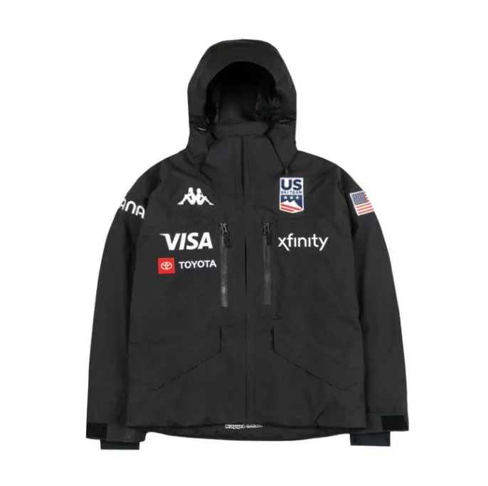 2022 6Cento 602T US Ski Jacket 8211 Navy MenWomen Kappa Jackets