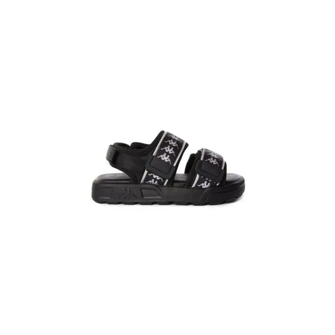 222 Banda Aster 7 Kids Sandals 8211 Black White KidsFootwear Kappa Sandals