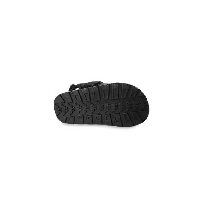 222 Banda Mitel 2 Kids Sandals 8211 Black White KidsFootwear Kappa Sandals