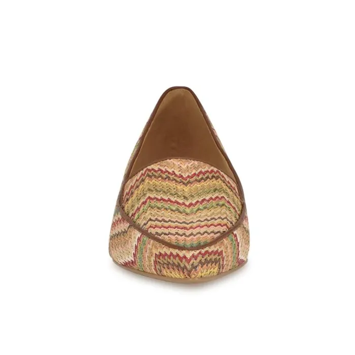 Abay Smoking Flats Multi Raffia Women Nine West Flats Abay Smoking Flats Multi Raffia Women Nine West Flats