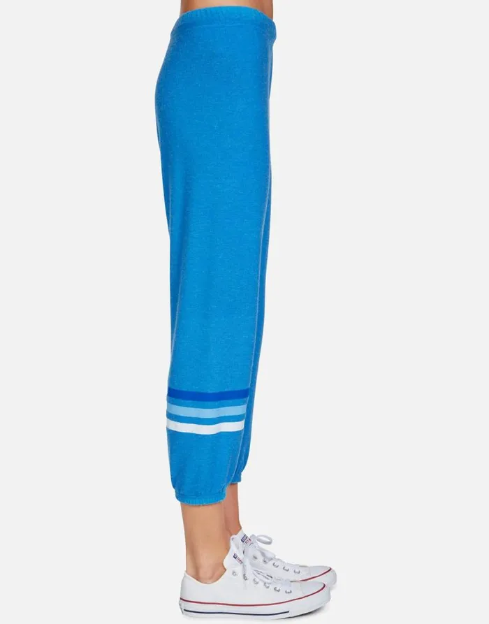 Alana Electric Evil Eye Sky Blue Women Lauren Moshi Crop Sweatpants