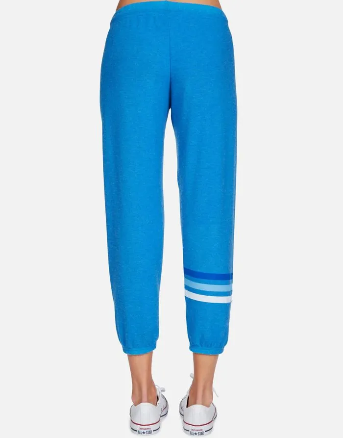 Alana Electric Evil Eye Sky Blue Women Lauren Moshi Crop Sweatpants