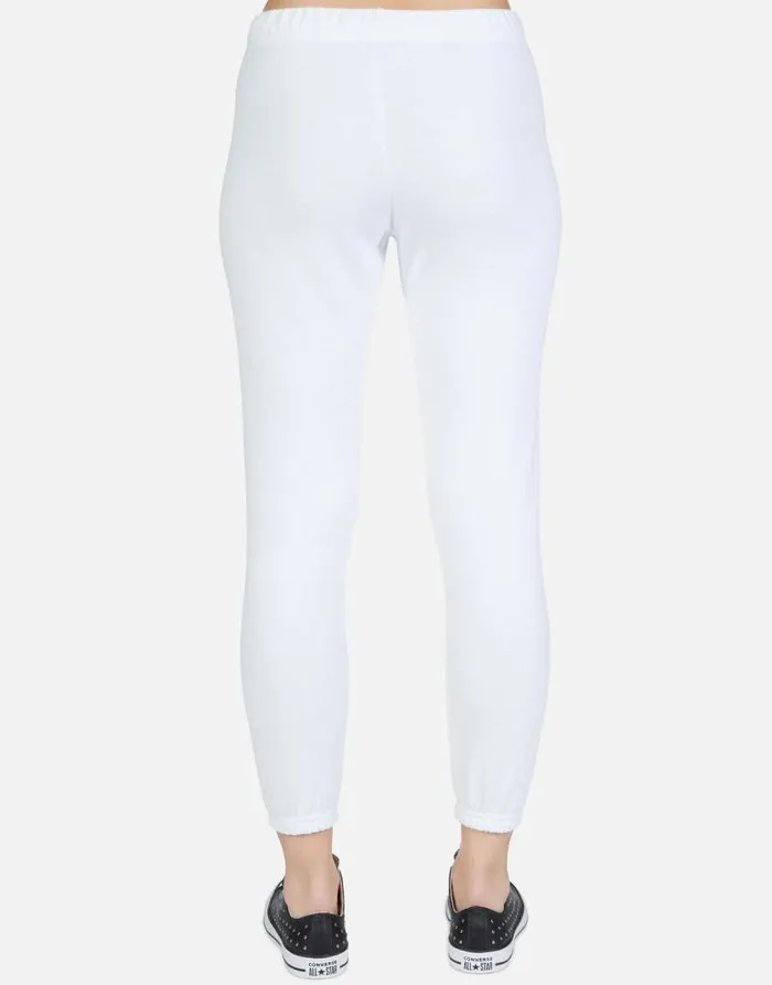 Alana Royal Skull White Women Lauren Moshi Crop Sweatpants