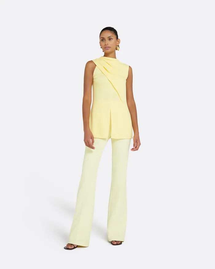 Alexa Buttermilk Trousers Buttermilk Women Trousers Safiyaa