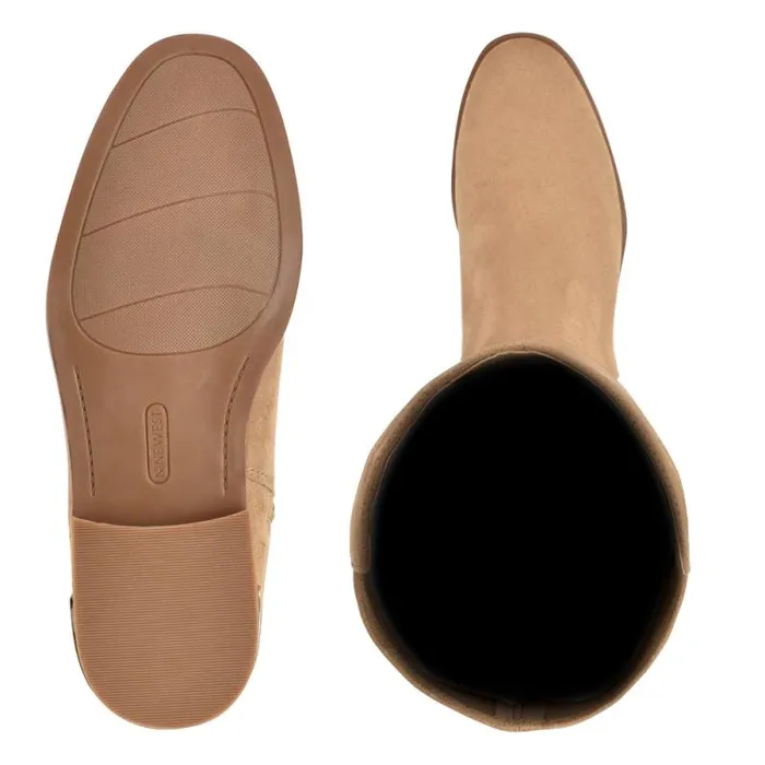 Allair Over The Knee Boots Tan Suede Women Nine West Boots and Booties Allair Over The Knee Boots Tan Suede Women Nine West Boots and Booties