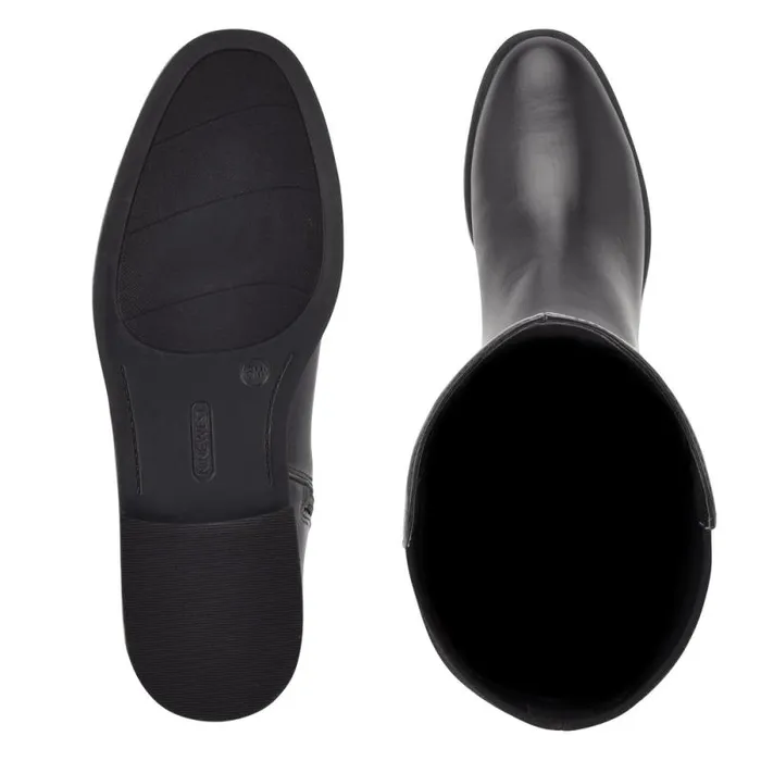 Allair Stretch Back Over The Knee Boots Black Women Nine West Boots and Booties