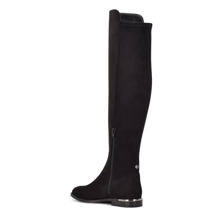 Allair Wide Calf Over The Knee Boots Black Women Nine West Boots and Booties Allair Wide Calf Over The Knee Boots Black Women Nine West Boots and Booties