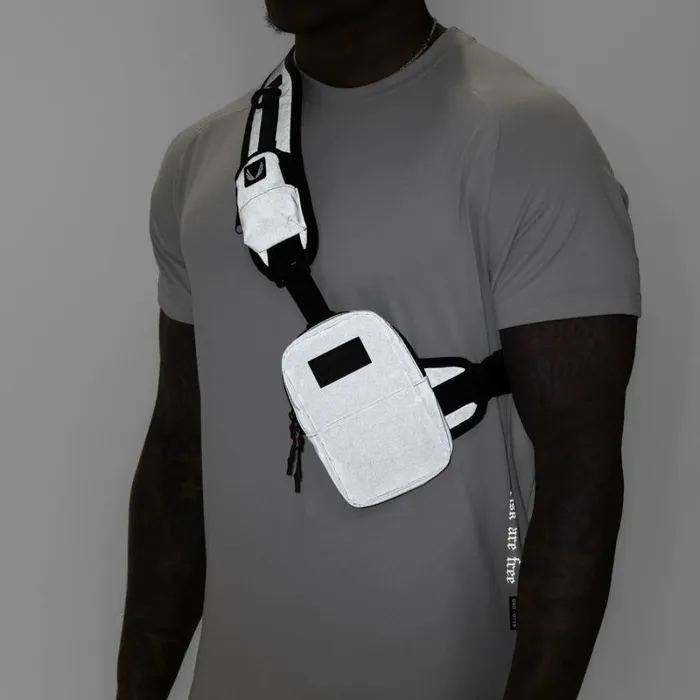 ASRV Bags Men Reflective Holster Sling Bag Reflective