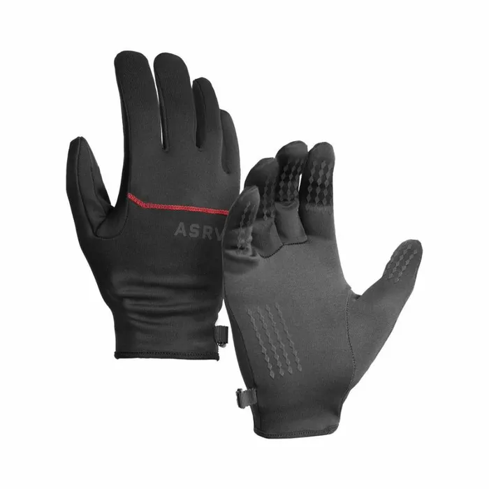 ASRV Gloves and Sleeves Men Aeroheat Lightweight Gloves Blackblack