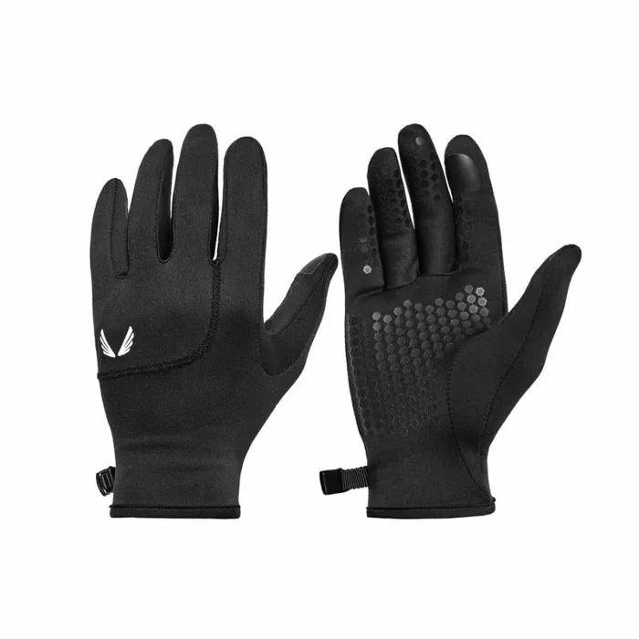 ASRV Gloves and Sleeves Men Aeroheat Lightweight Gloves Black wings