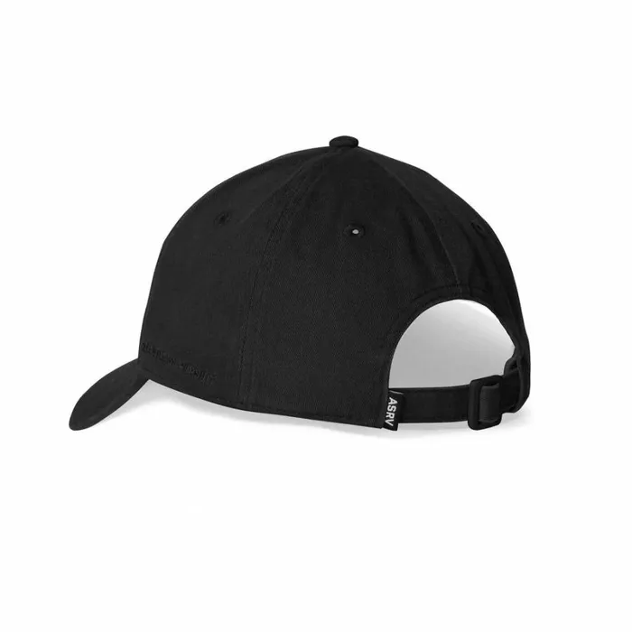 ASRV Hats and Headwear Men Distressed Patch Logo Hat Blackblack 034wings034