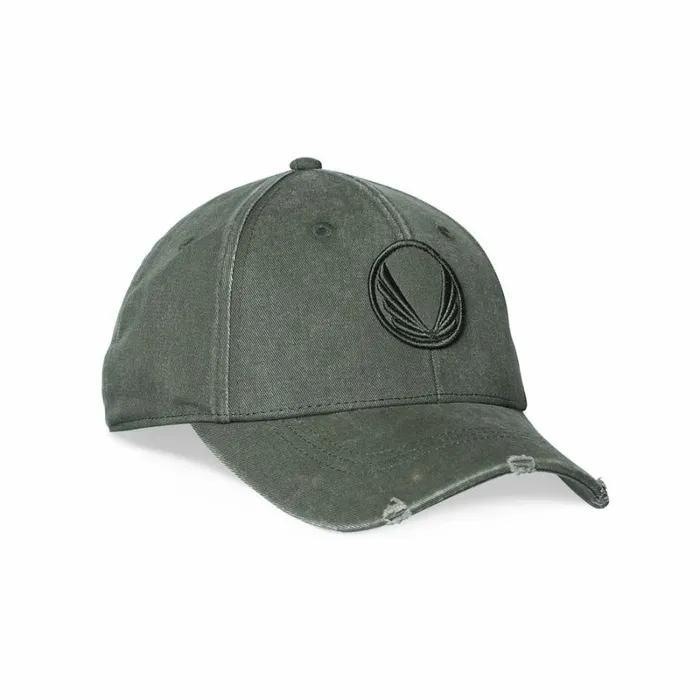 ASRV Hats and Headwear Men Distressed Patch Logo Hat Oliveolive 034wings034