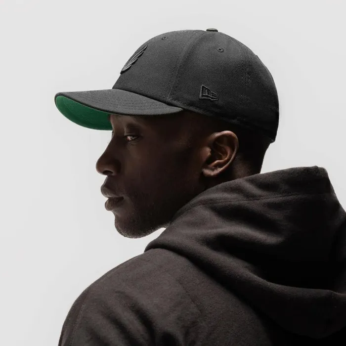 ASRV Hats and Headwear Men New Era 59Fifty Low Profile Hat Blackblack wings
