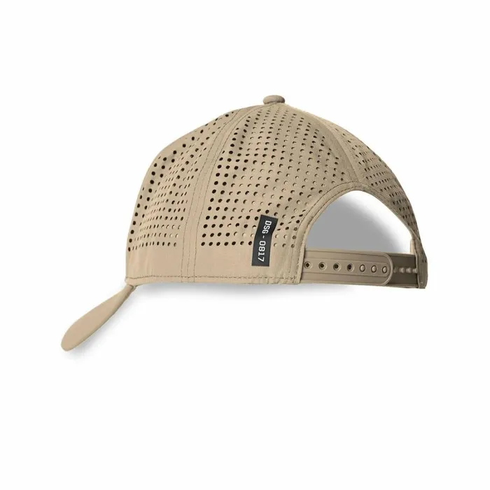 ASRV Hats and Headwear Men Performance AFrame Hat Khakiwhite 034wings034