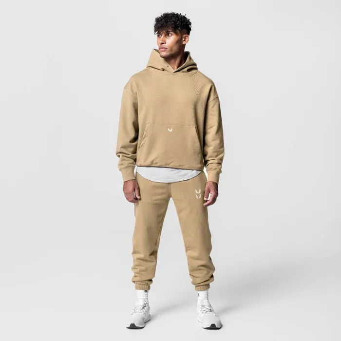 ASRV Hoodies and Sweatshirts Men TechTerry Hoodie Khaki