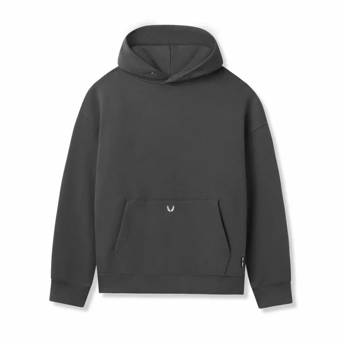 ASRV Hoodies and Sweatshirts Men TechTerry Hoodie Space Grey