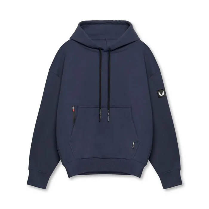 ASRV Hoodies and Sweatshirts Men TechTerry Weatherproof Hoodie Navy