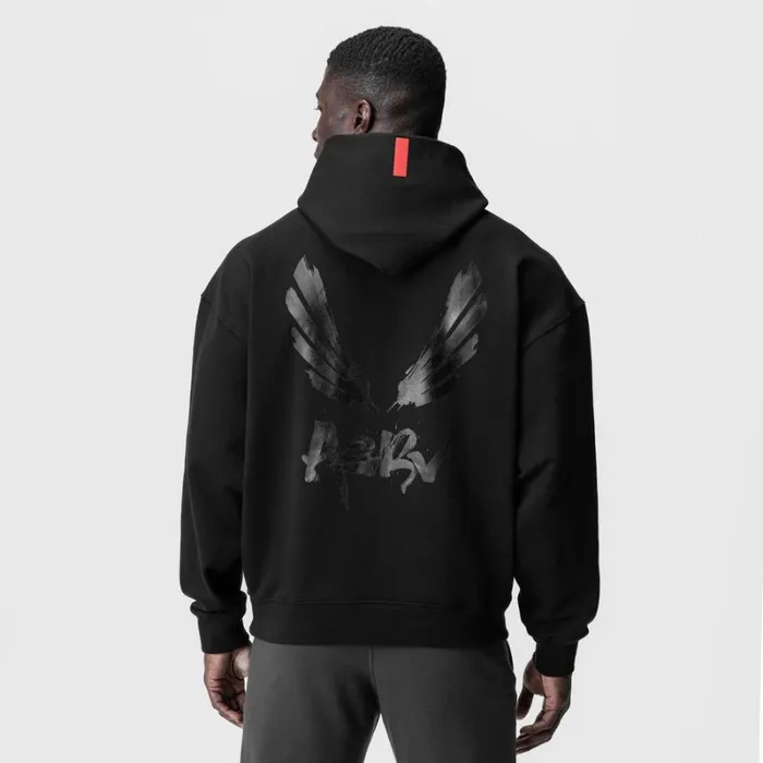 ASRV Hoodies and Sweatshirts Men TechTerry Zip Pocket Hoodie Blackblack 034brush Wingsasrv034 ASRV Hoodies and Sweatshirts Men TechTerry Zip Pocket Hoodie Blackblack 034brush Wingsasrv034