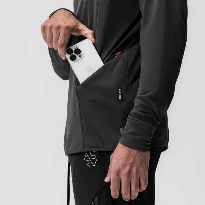 ASRV Hoodies and Sweatshirts Men Thermal Training Hoodie Space Grey 034cyber034 ASRV Hoodies and Sweatshirts Men Thermal Training Hoodie Space Grey 034cyber034