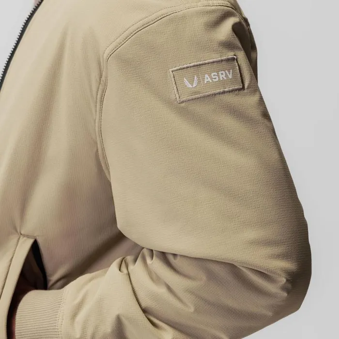 ASRV Jackets and Outerwear Men Ripstop Insulated Bomber Jacket Khaki