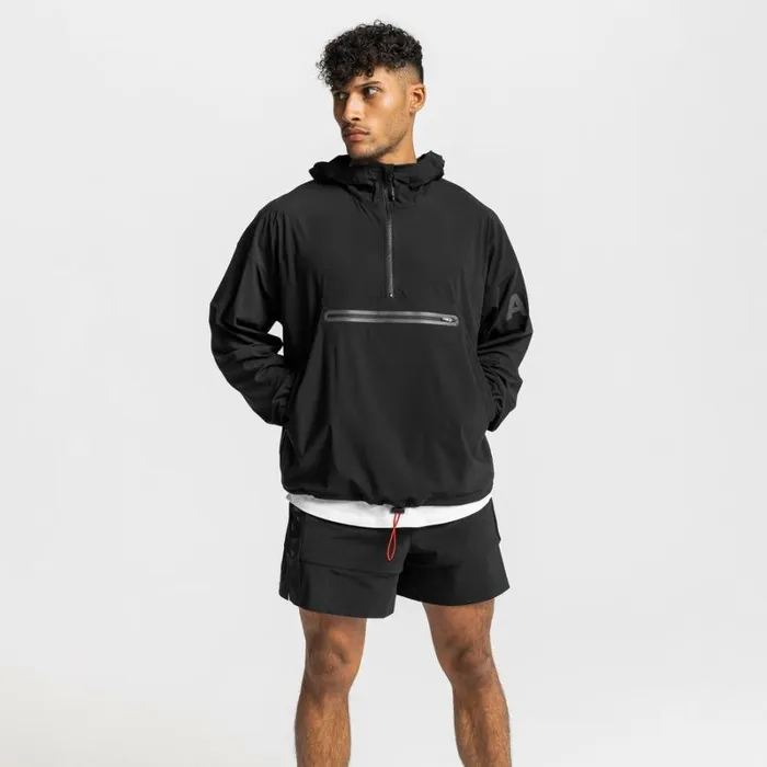 ASRV Jackets and Outerwear Men TETRALITE Anorak Jacket Blackblack