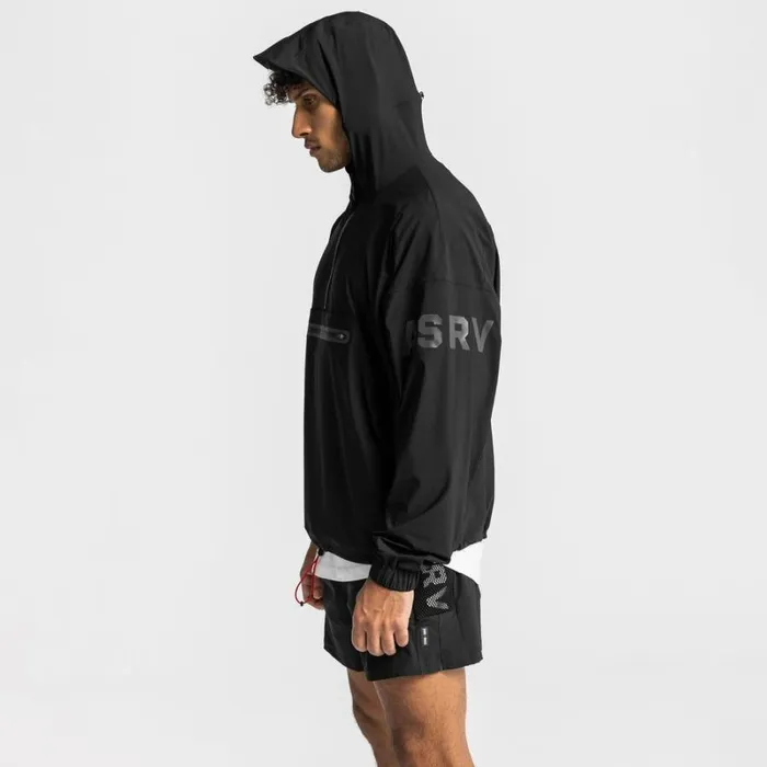 ASRV Jackets and Outerwear Men TETRALITE Anorak Jacket Blackblack