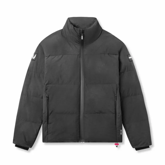 ASRV Jackets and Outerwear Men WeatherReady Down Puffer Jacket Black 034wave Dye034