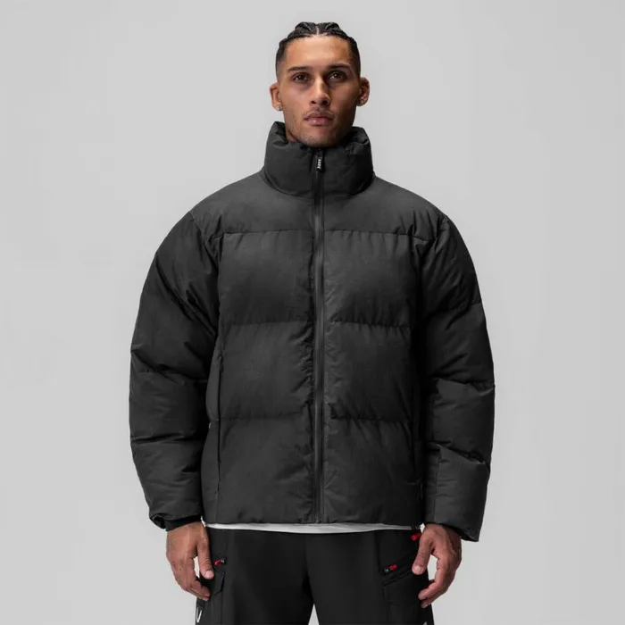 ASRV Jackets and Outerwear Men WeatherReady Down Puffer Jacket Black 034wave Dye034