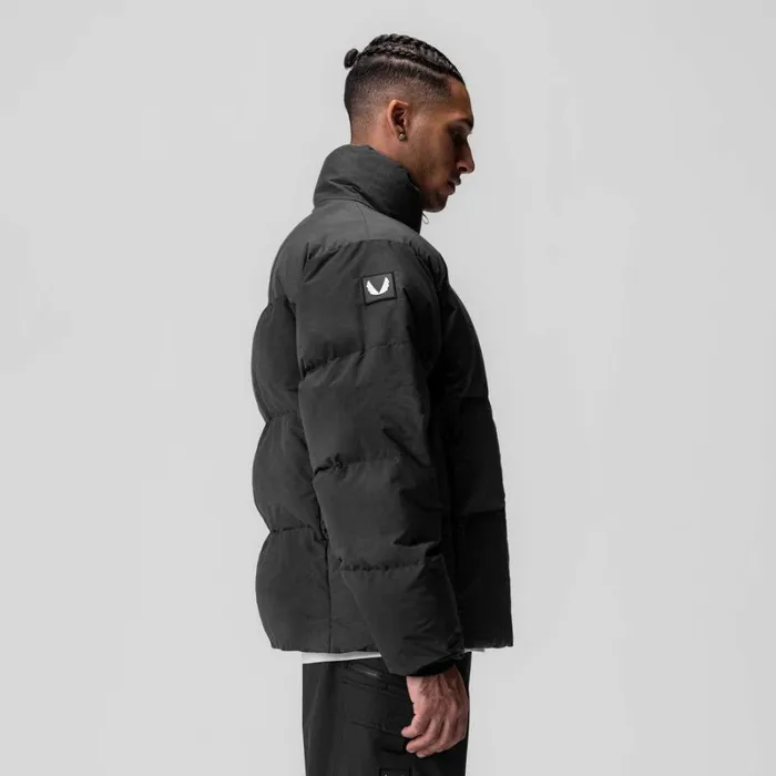 ASRV Jackets and Outerwear Men WeatherReady Down Puffer Jacket Black 034wave Dye034