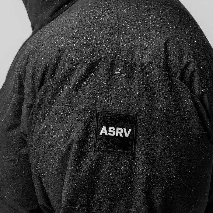 ASRV Jackets and Outerwear Men WeatherReady Down Puffer Jacket Black 034wave Dye034