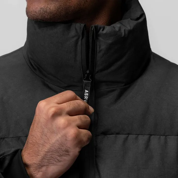 ASRV Jackets and Outerwear Men WeatherReady Down Puffer Jacket Black 034wave Dye034