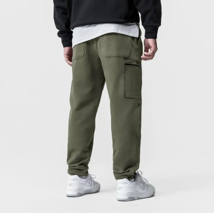 ASRV Joggers and Pants Men TechTerry Cinch Cargo Jogger Olive