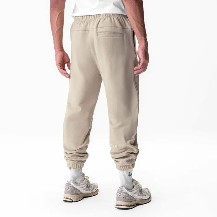 ASRV Joggers and Pants Men TechTerry Oversized Sweats Sand Smoke