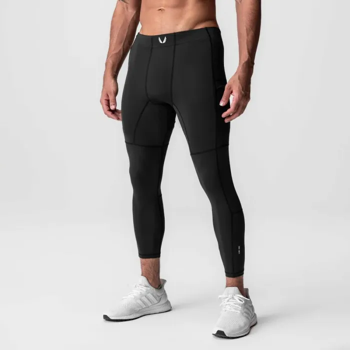 ASRV Leggings Men WarpFlexxLite 34Length Legging Black