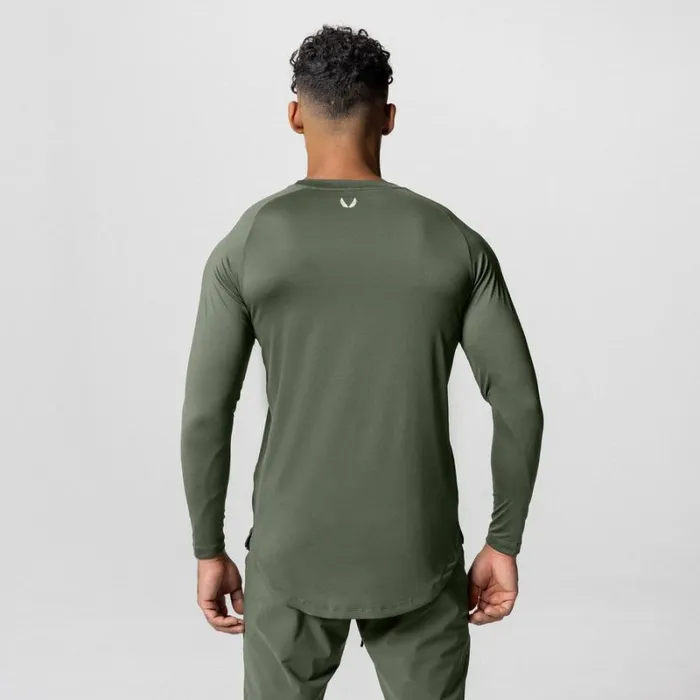 ASRV Long Sleeves Men SilverLite 20 Established Long Sleeve Olive