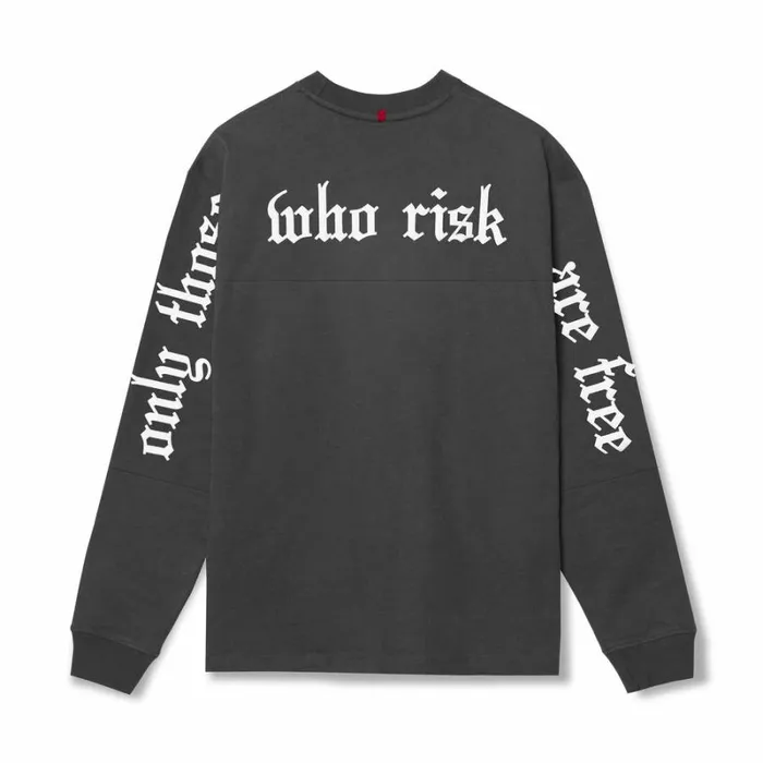 ASRV Long Sleeves Men Tech Essential Relaxed Long Sleeve Space Greywhite 034otwr034