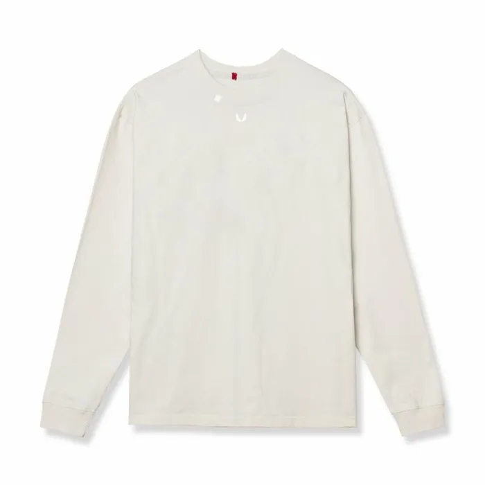 ASRV Long Sleeves Men Tech Essential Relaxed Long Sleeve Stonewhite 034otwr034