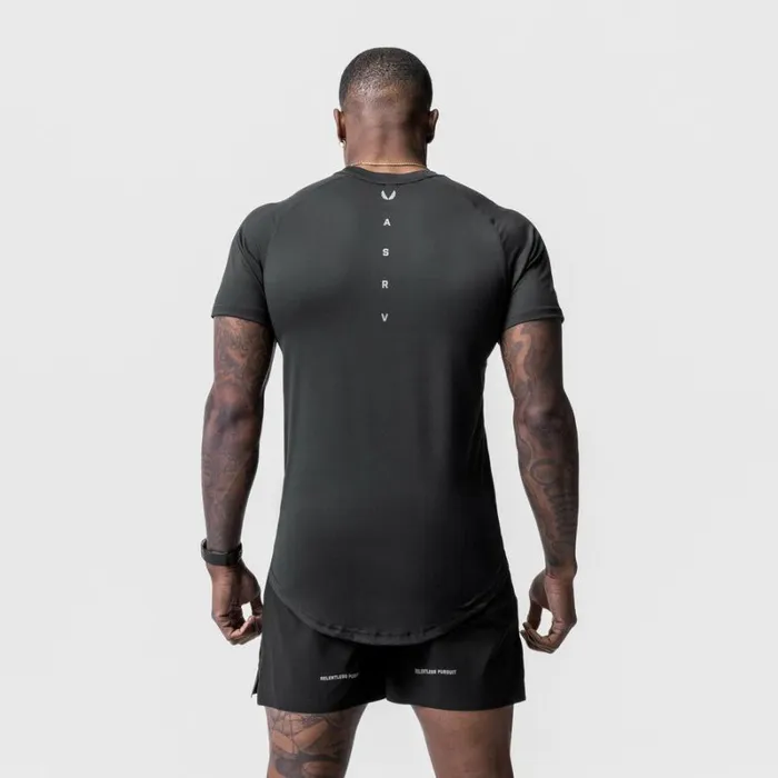 ASRV Short Sleeves Men Core Mesh Established Tee Black