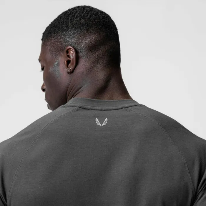 ASRV Short Sleeves Men Supima Established Tee Space Grey