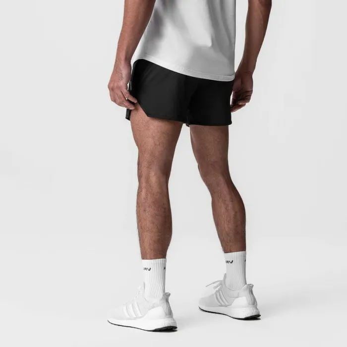 ASRV Shorts Men AeroSilver 5034 Linerless Short Black 034rp034