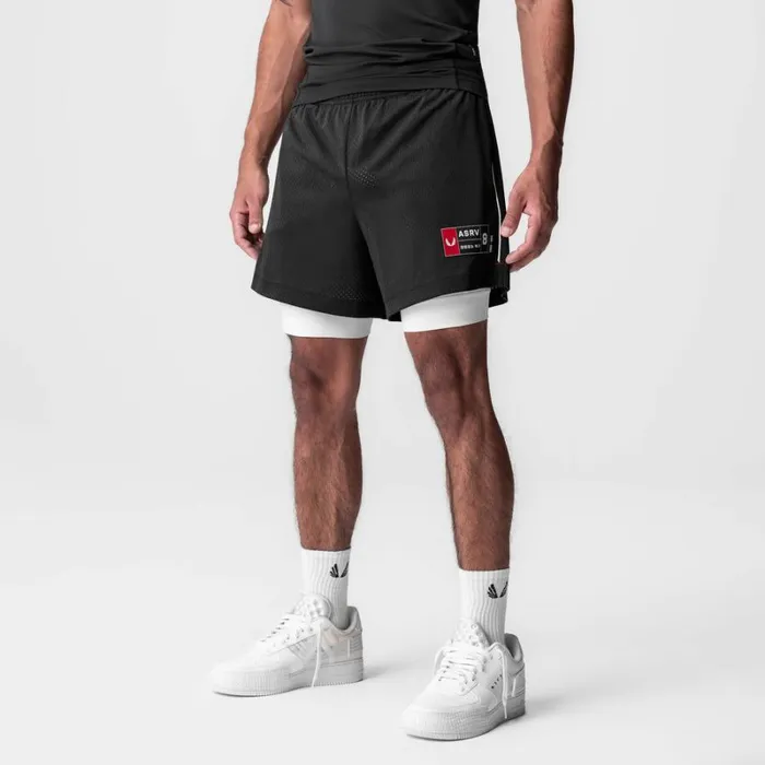 ASRV Shorts Men IonMesh 5034 Liner Short Black