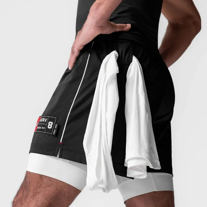 ASRV Shorts Men IonMesh 5034 Liner Short Black