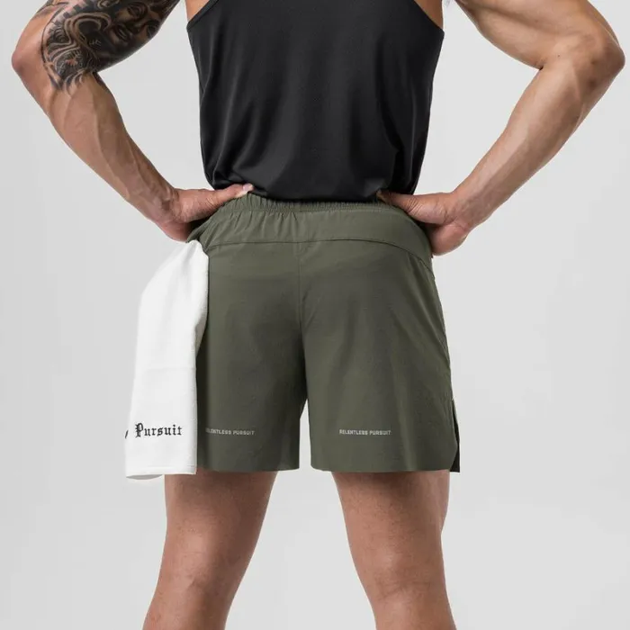 ASRV Shorts Men Ripstop 6034 Perforated Short Olive