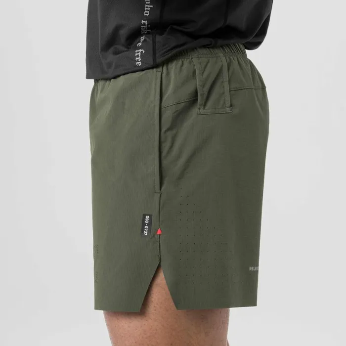 ASRV Shorts Men Ripstop 6034 Perforated Short Olive