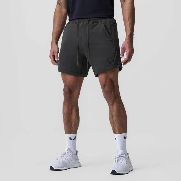 ASRV Shorts Men TechTerry Sidelock Sweat Short Dusk Black