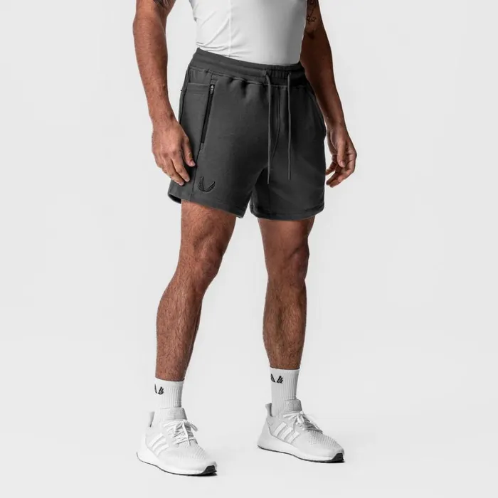 ASRV Shorts Men TechTerry Sidelock Sweat Short Space Grey
