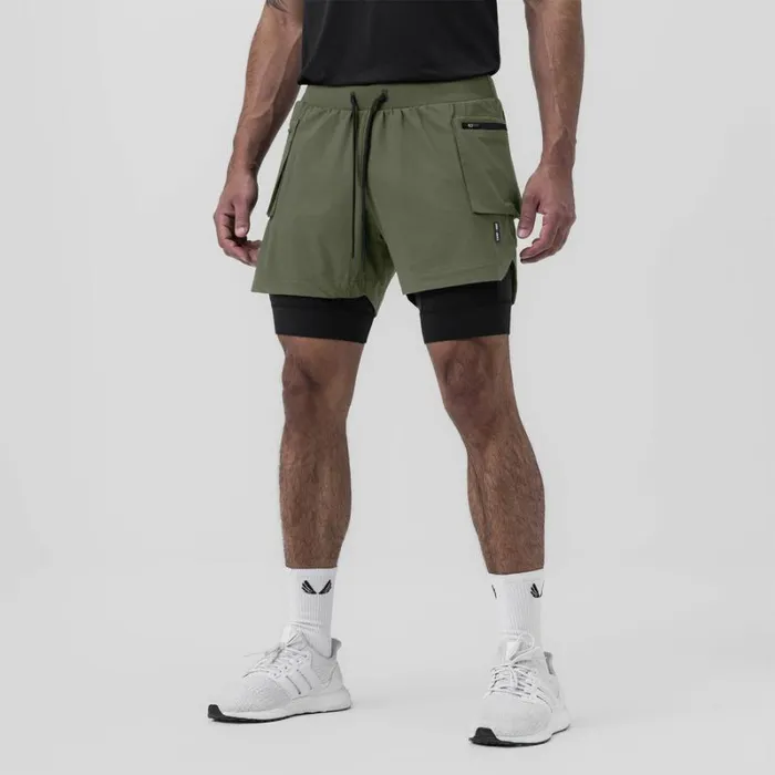 ASRV Shorts Men TetraLite 5034 Liner Cargo Short Olive