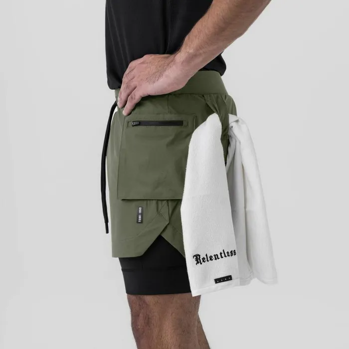 ASRV Shorts Men TetraLite 5034 Liner Cargo Short Olive