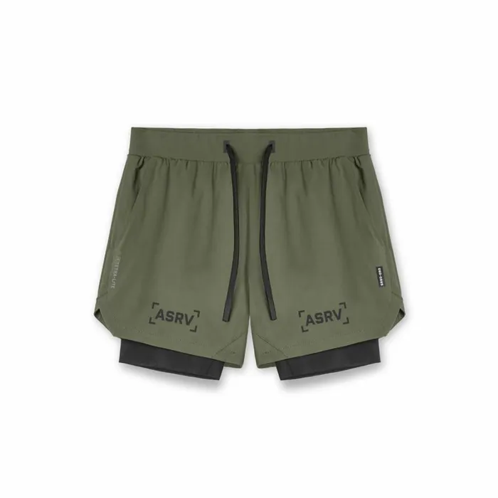 ASRV Shorts Men TetraLite 5034 Liner Short Olive 034bracket034black